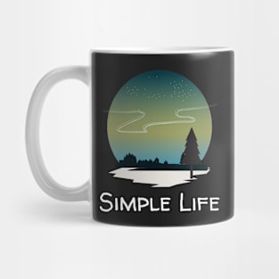 Simple Life - Northern Sky Mug